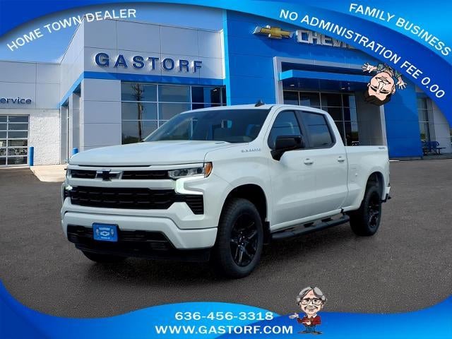 Summit White 2026 Chevrolet Silverado 1500 Pickup Truck Four-Wheel Drive Automatic