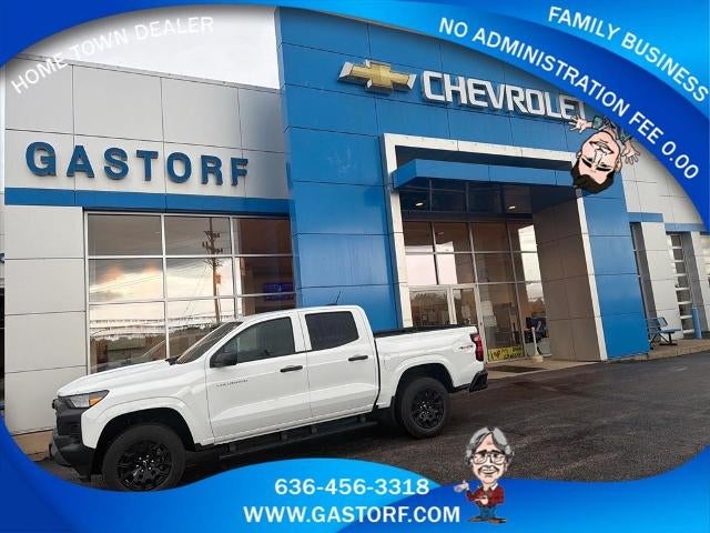 Summit White 2026 Chevrolet Colorado Pickup Truck Four-Wheel Drive 8-Speed Automatic