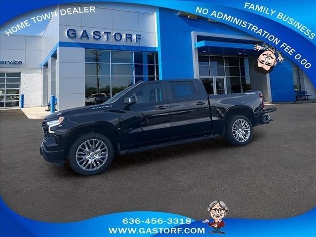 Black 2026 Chevrolet Silverado 1500 Pickup Truck Four-Wheel Drive Automatic