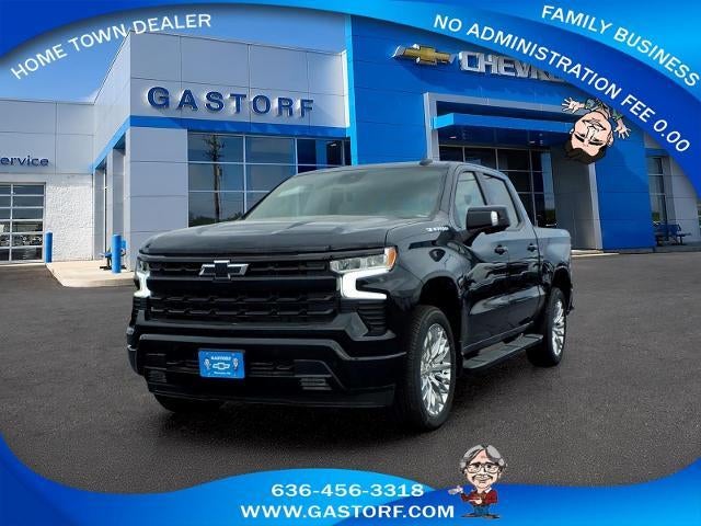 Black 2026 Chevrolet Silverado 1500 Pickup Truck Four-Wheel Drive Automatic