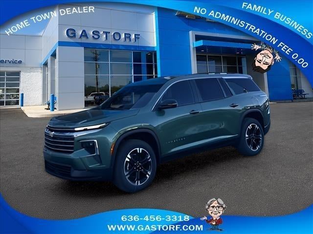 Trillium Green Metallic 2027 Chevrolet Traverse SUV / Crossover Four-Wheel Drive Automatic