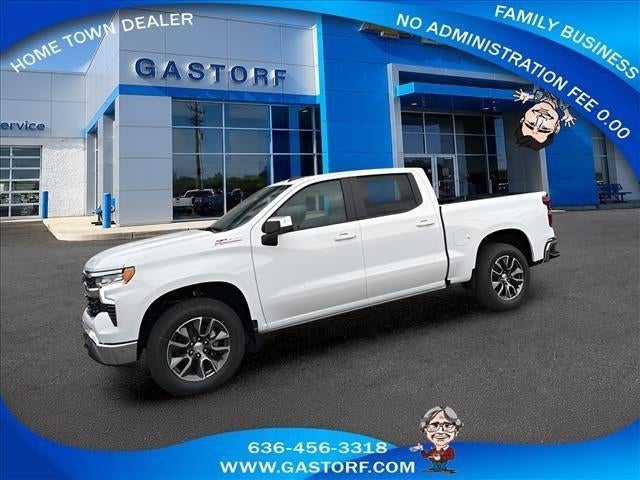 Summit White 2026 Chevrolet Silverado 1500 Pickup Truck Four-Wheel Drive Automatic