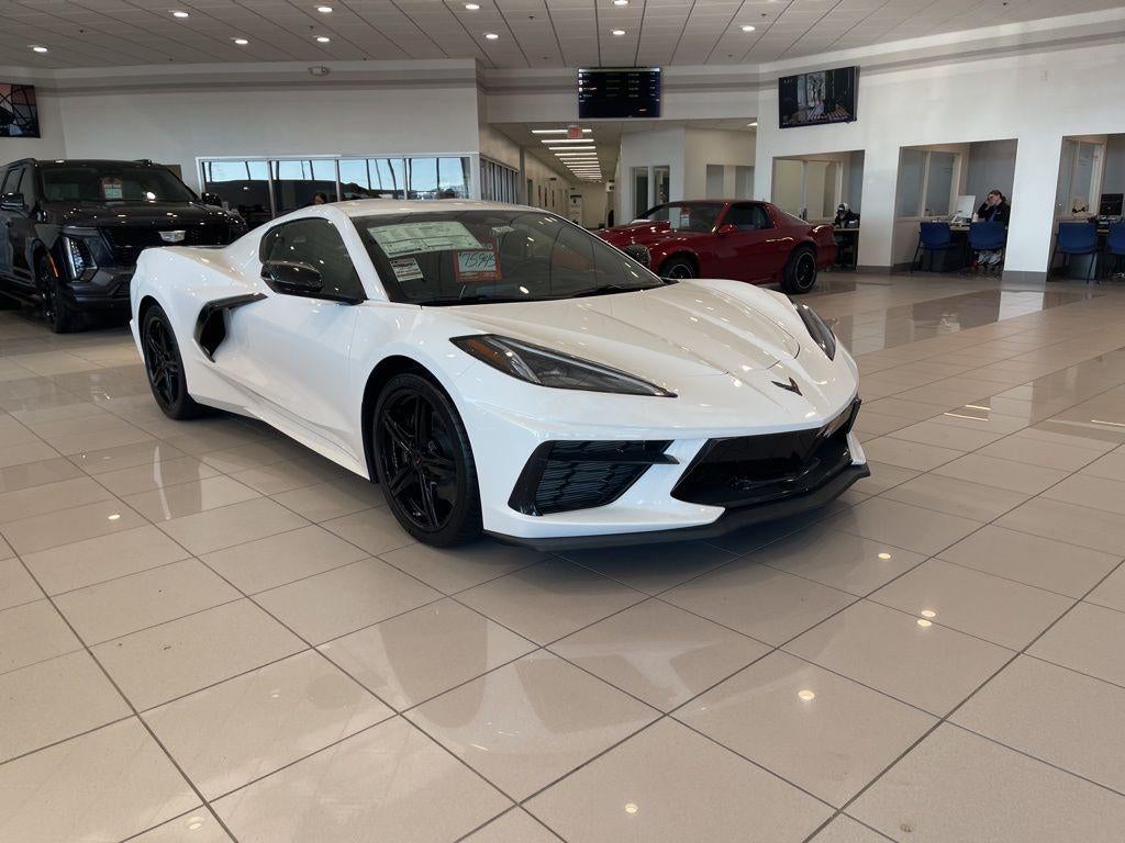 Arctic White 2026 Chevrolet Corvette Stingray 1LT Coupe RWD Coupe Rear-Wheel Drive Automatic