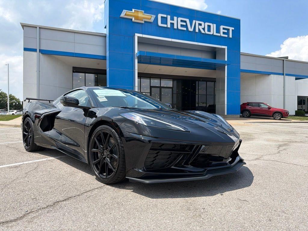 Black 2027 Chevrolet Corvette Coupe Rear-Wheel Drive Automatic