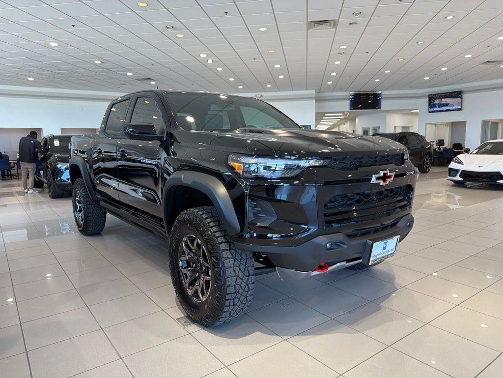 Black 2026 Chevrolet Colorado Pickup Truck Four-Wheel Drive Automatic