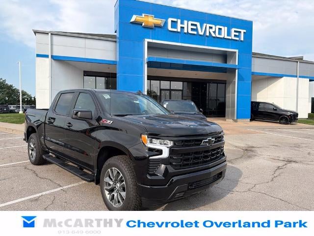 Black 2026 Chevrolet Silverado 1500 Pickup Truck Four-Wheel Drive Automatic