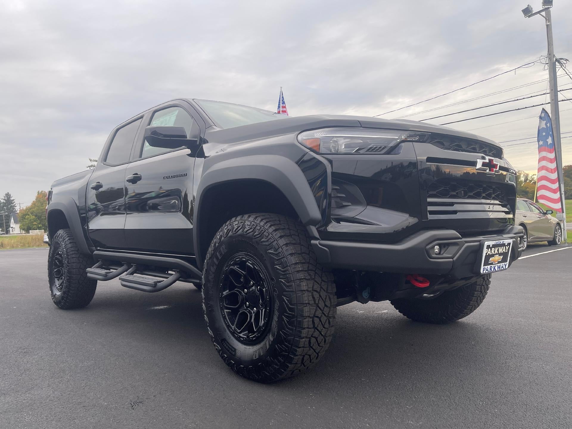 Black 2026 Chevrolet Colorado Pickup Truck Four-Wheel Drive Automatic