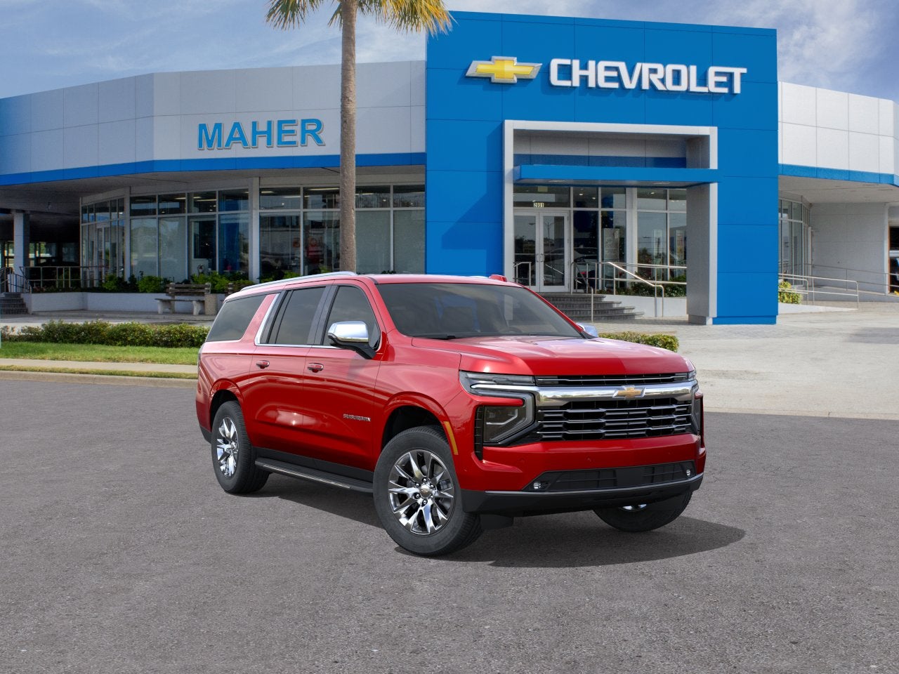 Radiant Red Tintcoat 2025 Chevrolet Suburban SUV / Crossover 4X2 Automatic
