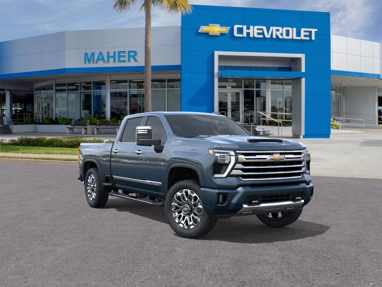 Lakeshore Blue Metallic 2026 Chevrolet Silverado 2500HD Pickup Truck Four-Wheel Drive Automatic
