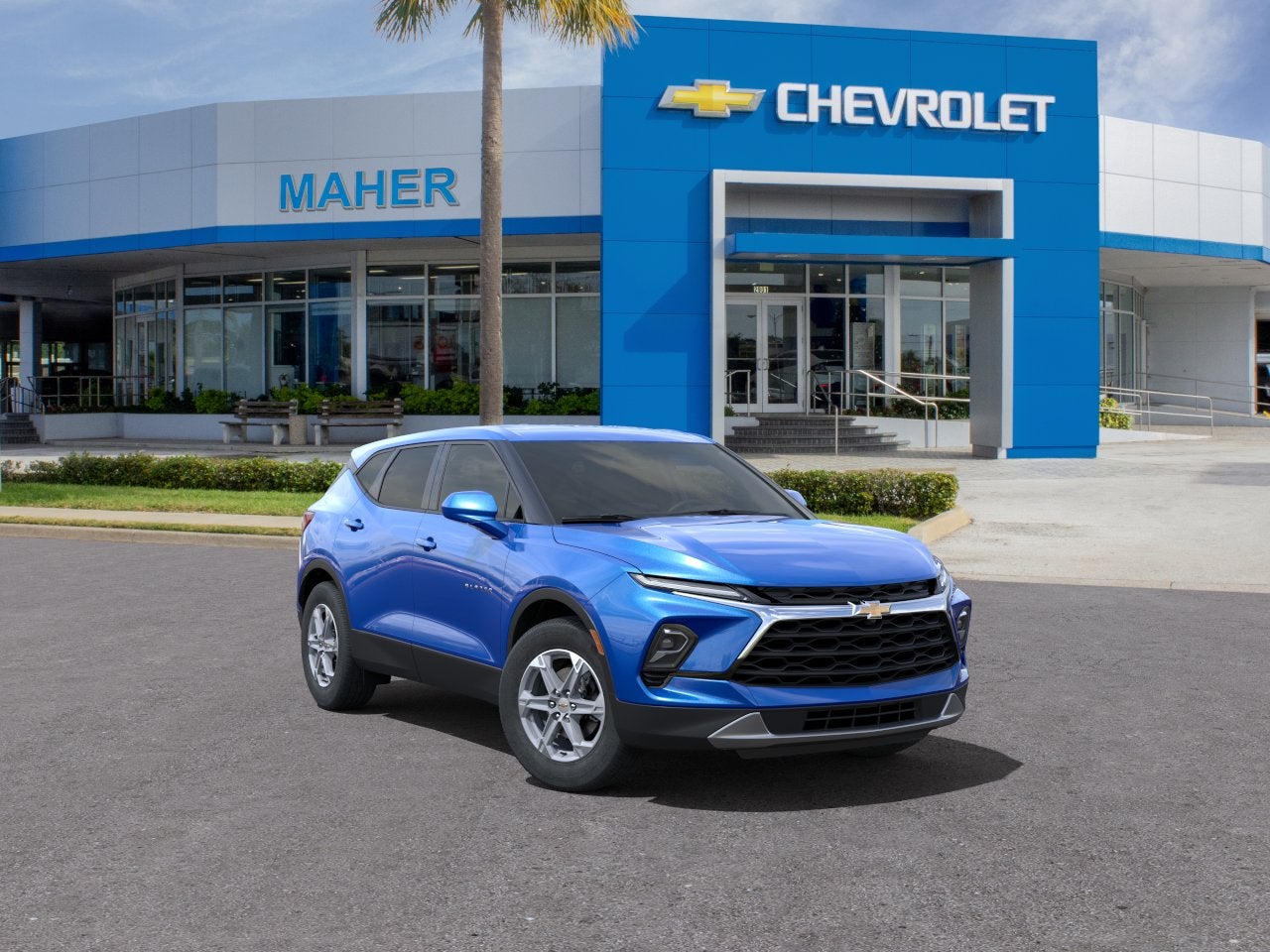 Riptide Blue Metallic 2025 Chevrolet Blazer SUV / Crossover  Automatic