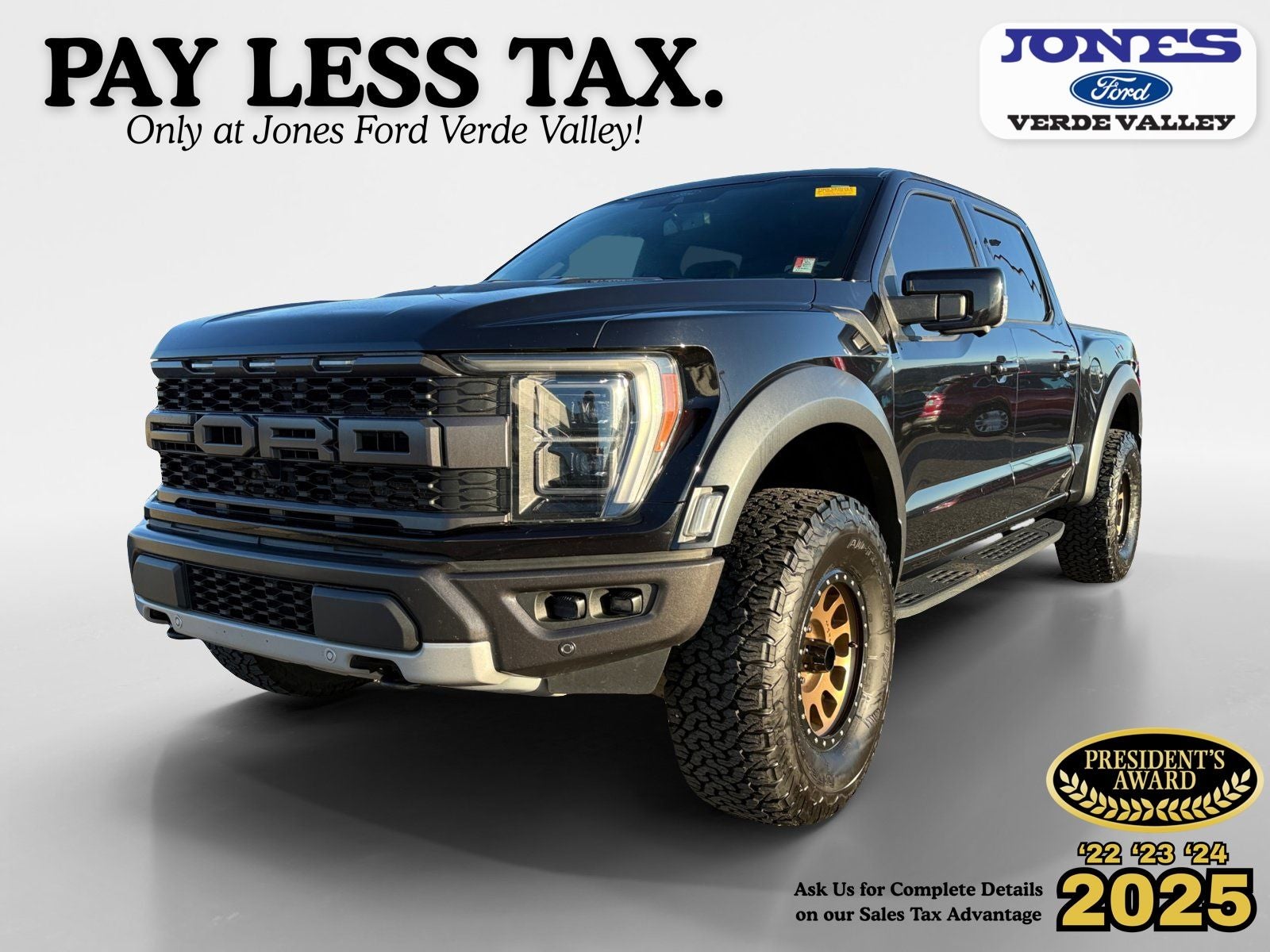Black Metallic 2022 Ford F-150 Pickup Truck Four-Wheel Drive Automatic