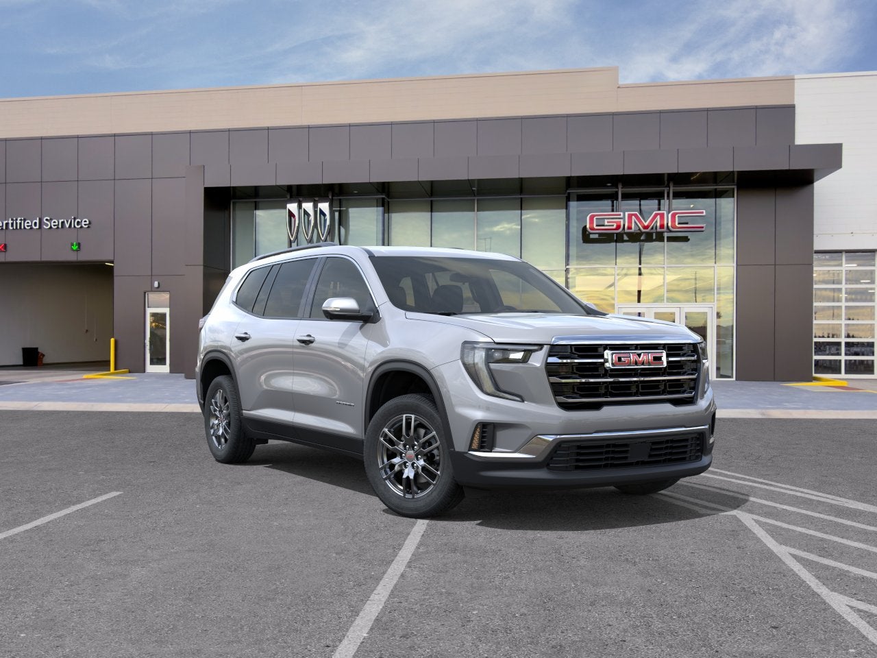 Sterling Metallic 2026 GMC Acadia Elevation FWD SUV / Crossover Front-Wheel Drive Automatic