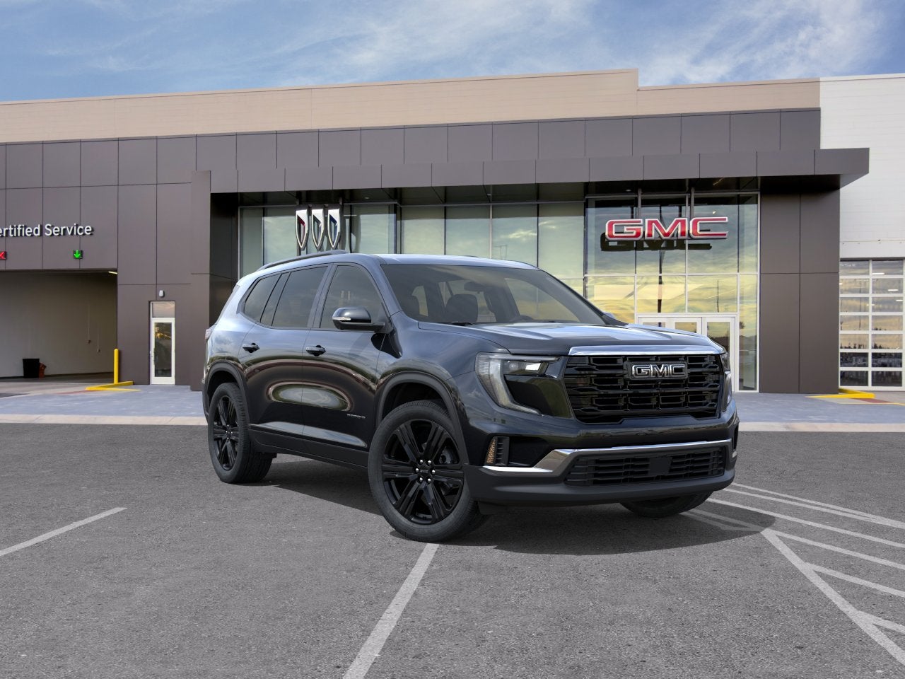 Black (Ebony Twilight Metallic) 2026 GMC Acadia SUV / Crossover Front-Wheel Drive Automatic