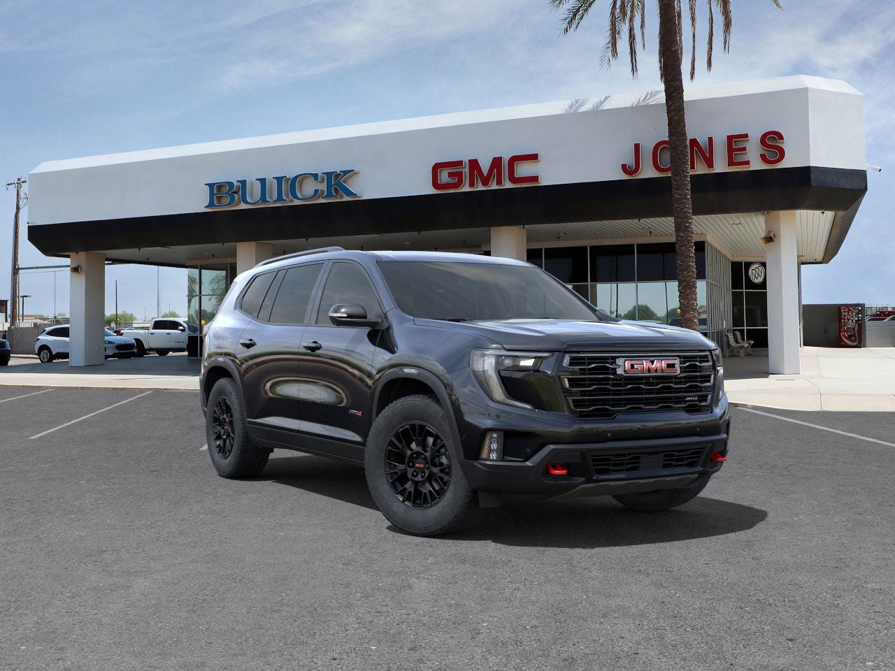 Black (Ebony Twilight Metallic) 2025 GMC Acadia AT4 AWD SUV / Crossover Four-Wheel Drive Automatic