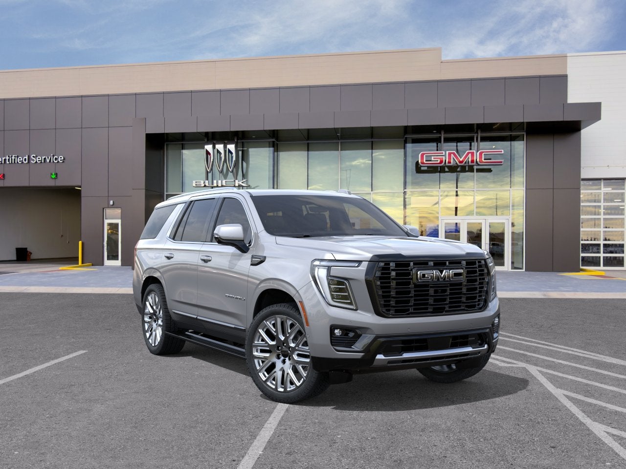Sterling Metallic 2026 GMC Yukon SUV / Crossover Four-Wheel Drive Automatic