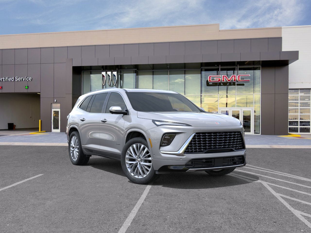 Moonstone Gray Metallic 2026 Buick Enclave SUV / Crossover Front-Wheel Drive Automatic