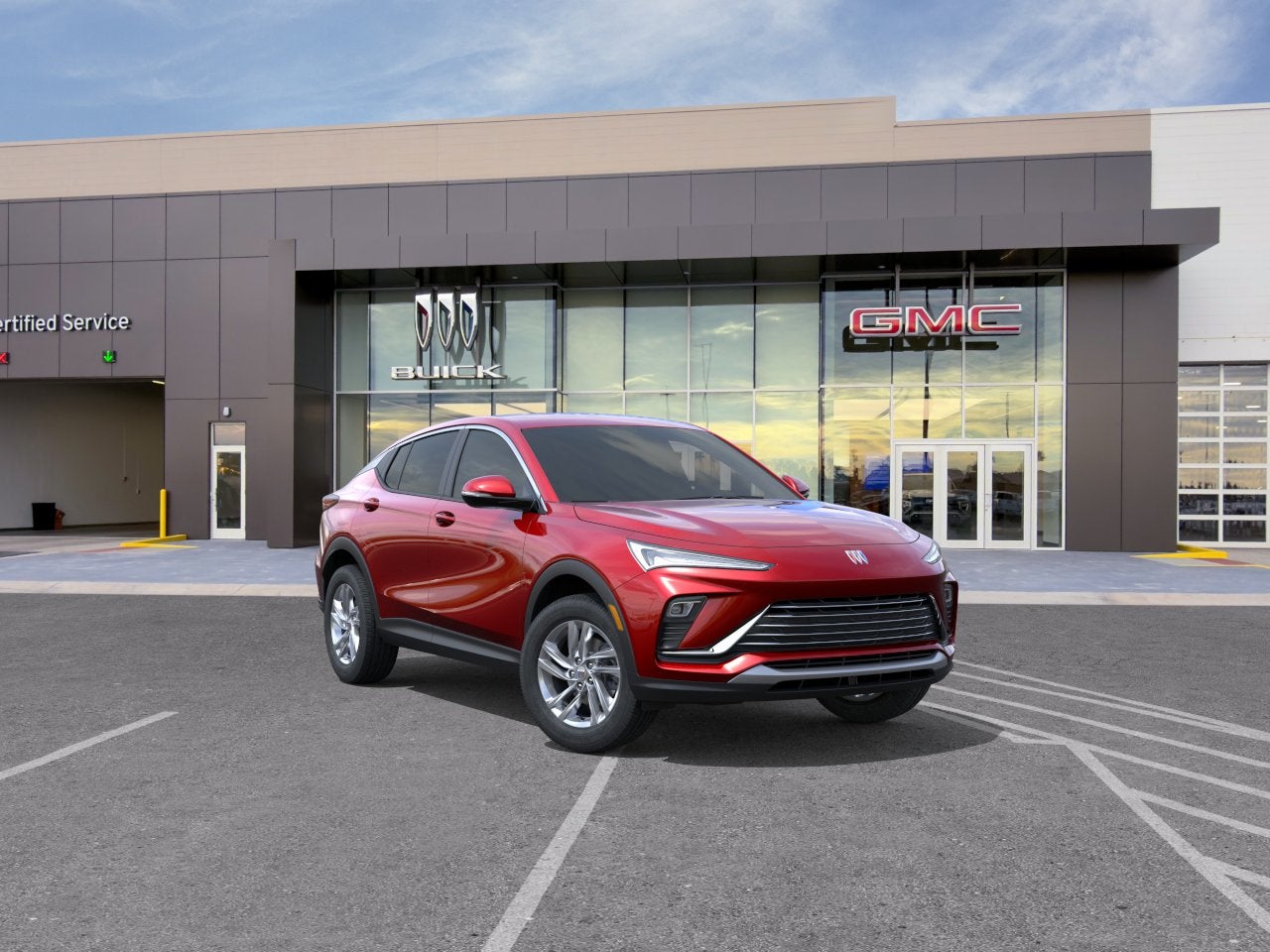 Brilliant Red 2026 Buick Envista Preferred FWD SUV / Crossover Front-Wheel Drive Automatic