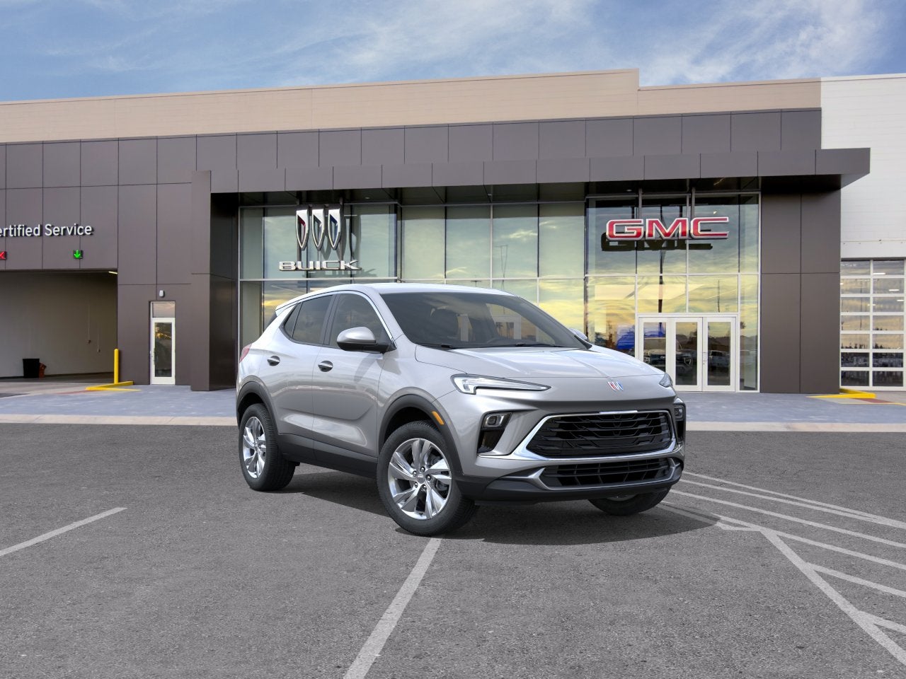 Moonstone Gray Metallic 2026 Buick Encore GX SUV / Crossover Front-Wheel Drive Automatic
