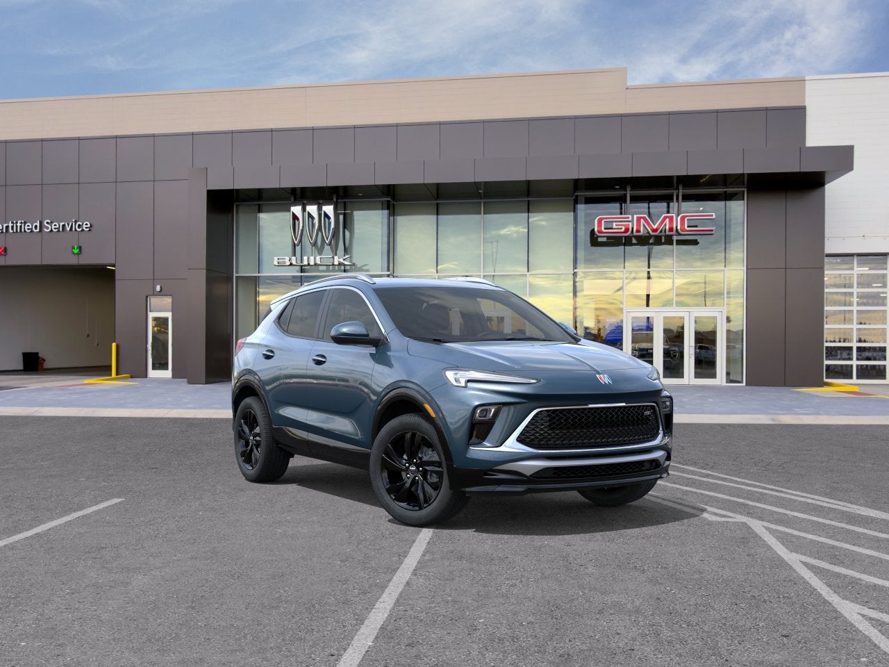 Ocean Blue Metallic 2026 Buick Encore GX SUV / Crossover Front-Wheel Drive Automatic