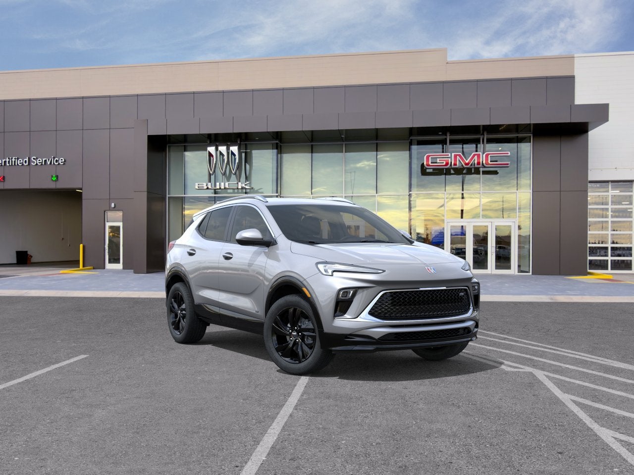 Moonstone Gray Metallic 2026 Buick Encore GX SUV / Crossover Front-Wheel Drive Automatic