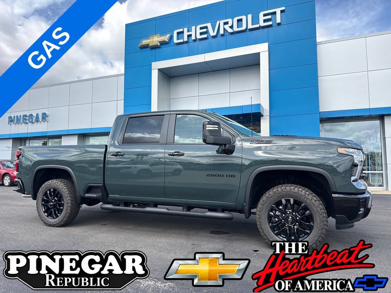 Cypress Gray 2026 Chevrolet Silverado 2500HD Pickup Truck Four-Wheel Drive Automatic