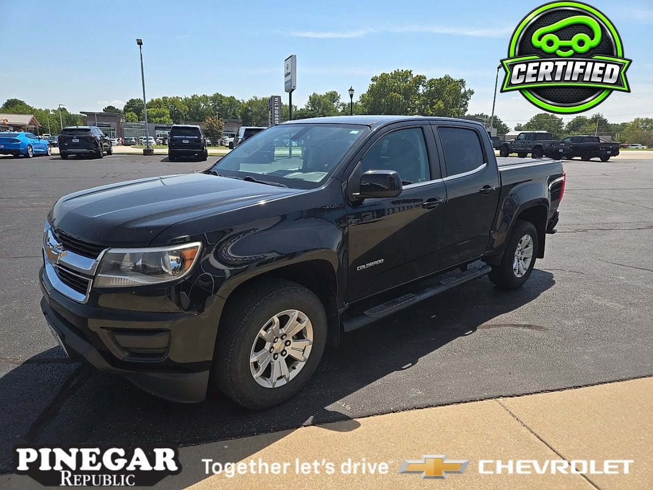 2020 Chevrolet Colorado Negro Camioneta 4X2 Automática