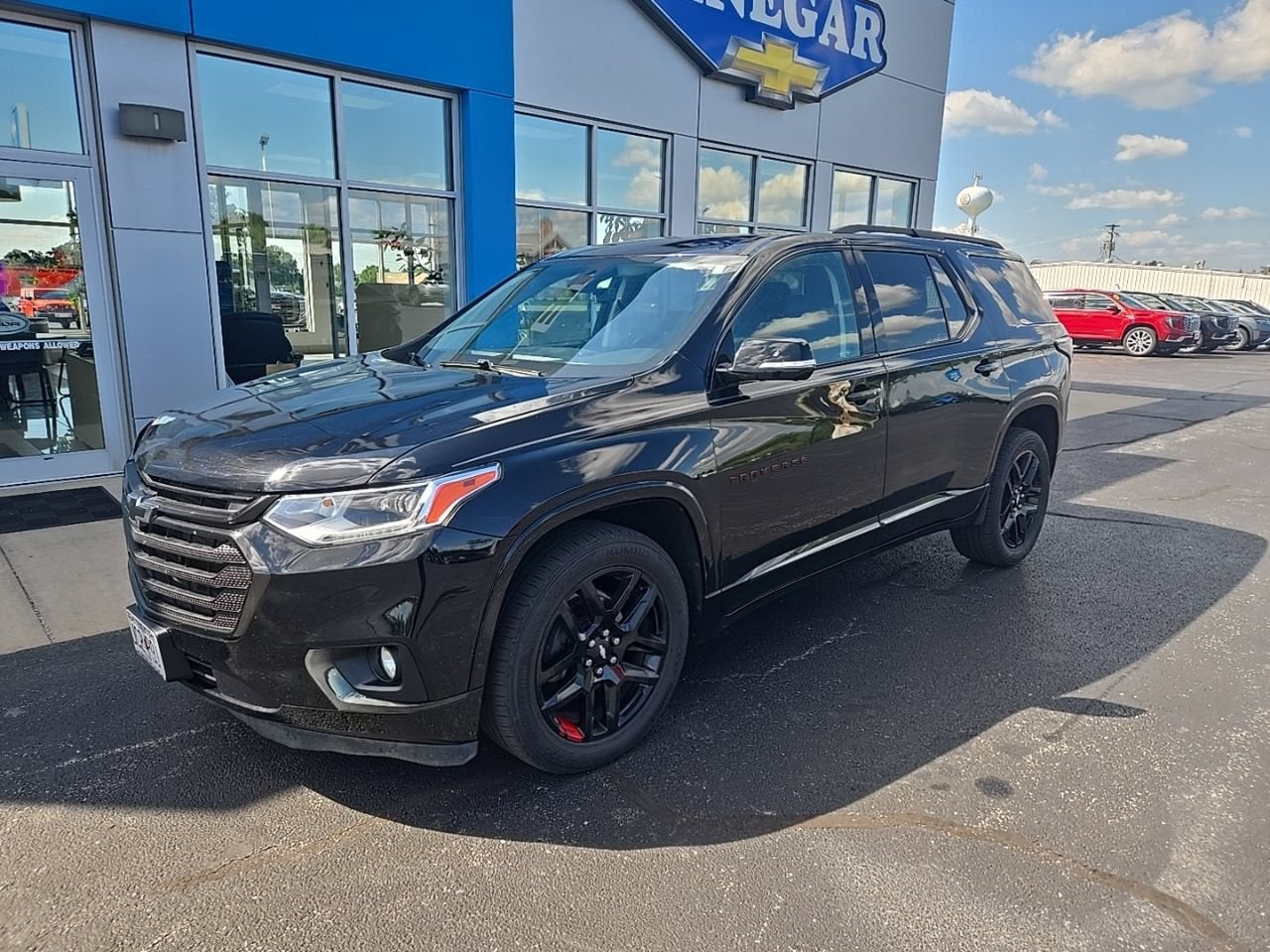 Mosaic Black Metallic 2020 Chevrolet Traverse SUV / Crossover Four-Wheel Drive Automatic