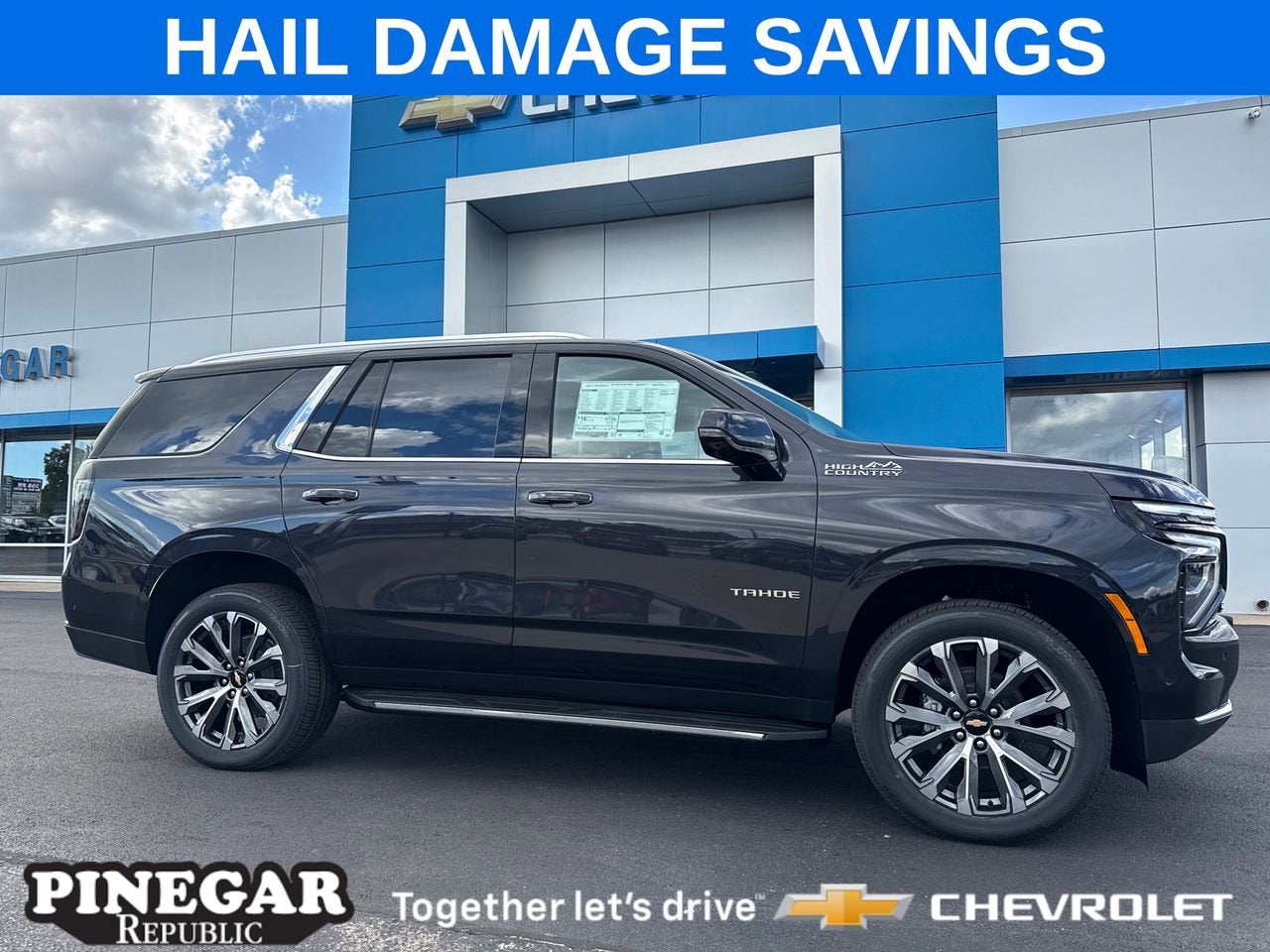Dark Ash Metallic 2026 Chevrolet Tahoe SUV / Crossover Four-Wheel Drive Automatic