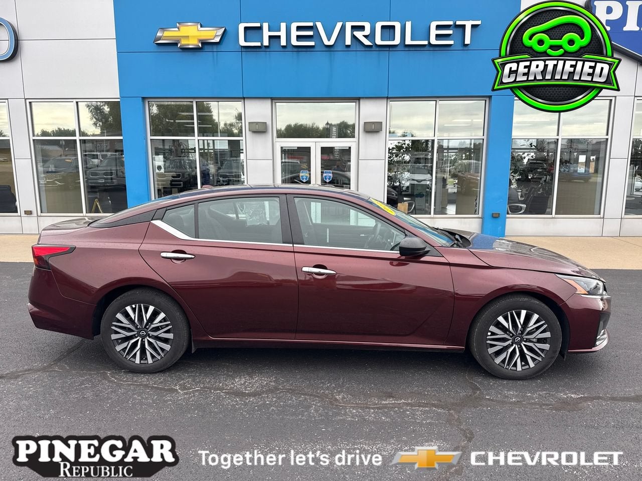  2025 Nissan Altima Sedan Front-Wheel Drive Automatic