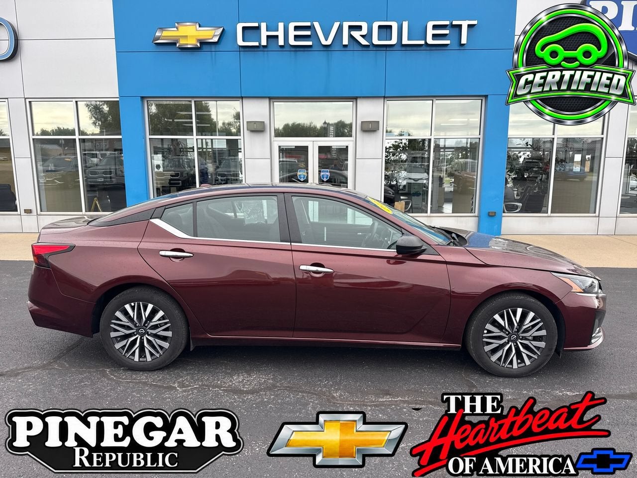  2025 Nissan Altima Sedan Front-Wheel Drive Automatic