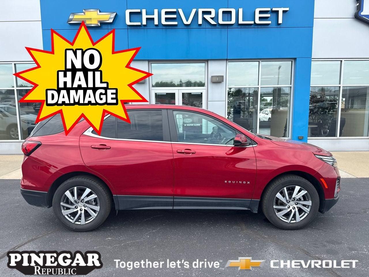 Radiant Red Tintcoat 2024 Chevrolet Equinox SUV / Crossover Front-Wheel Drive 6-Speed Automatic Overdrive