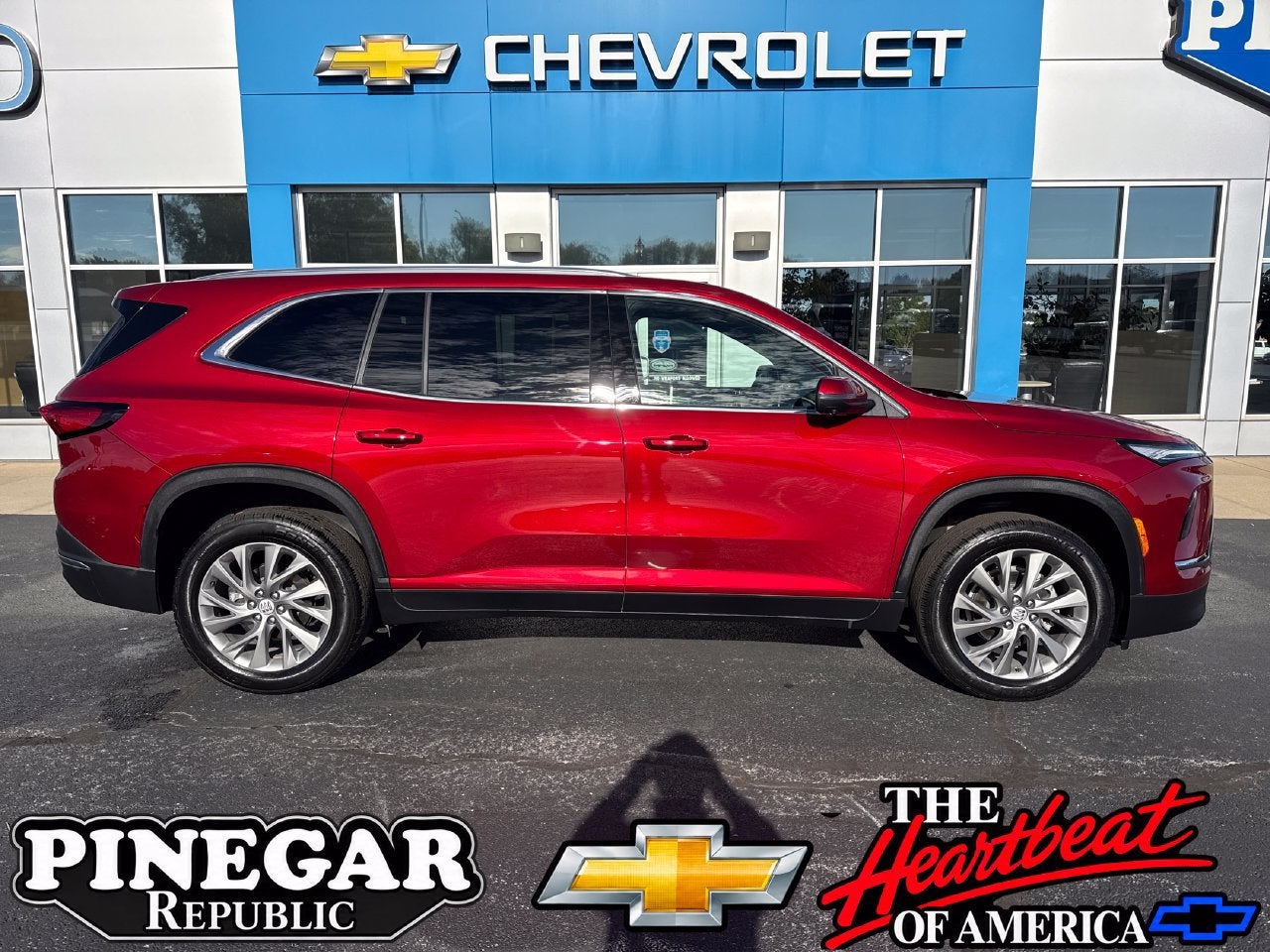 Cherry Red Tintcoat 2026 Buick Enclave SUV / Crossover Front-Wheel Drive Automatic