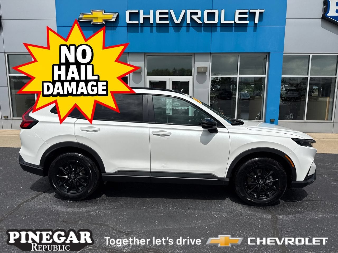 White 2026 Honda CR-V Hybrid SUV / Crossover All-Wheel Drive Automatic