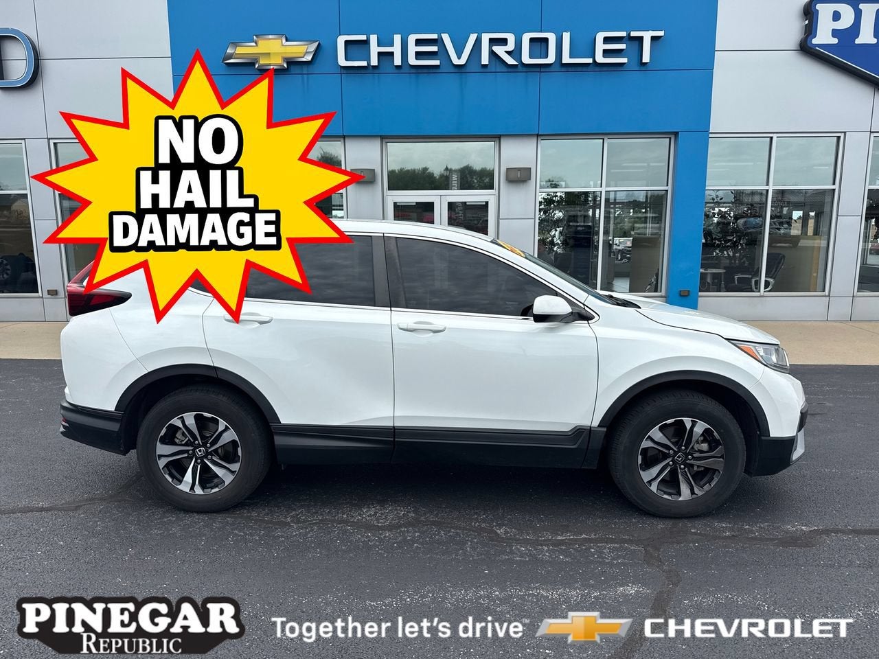 White 2021 Honda CR-V SUV / Crossover All-Wheel Drive Automatic