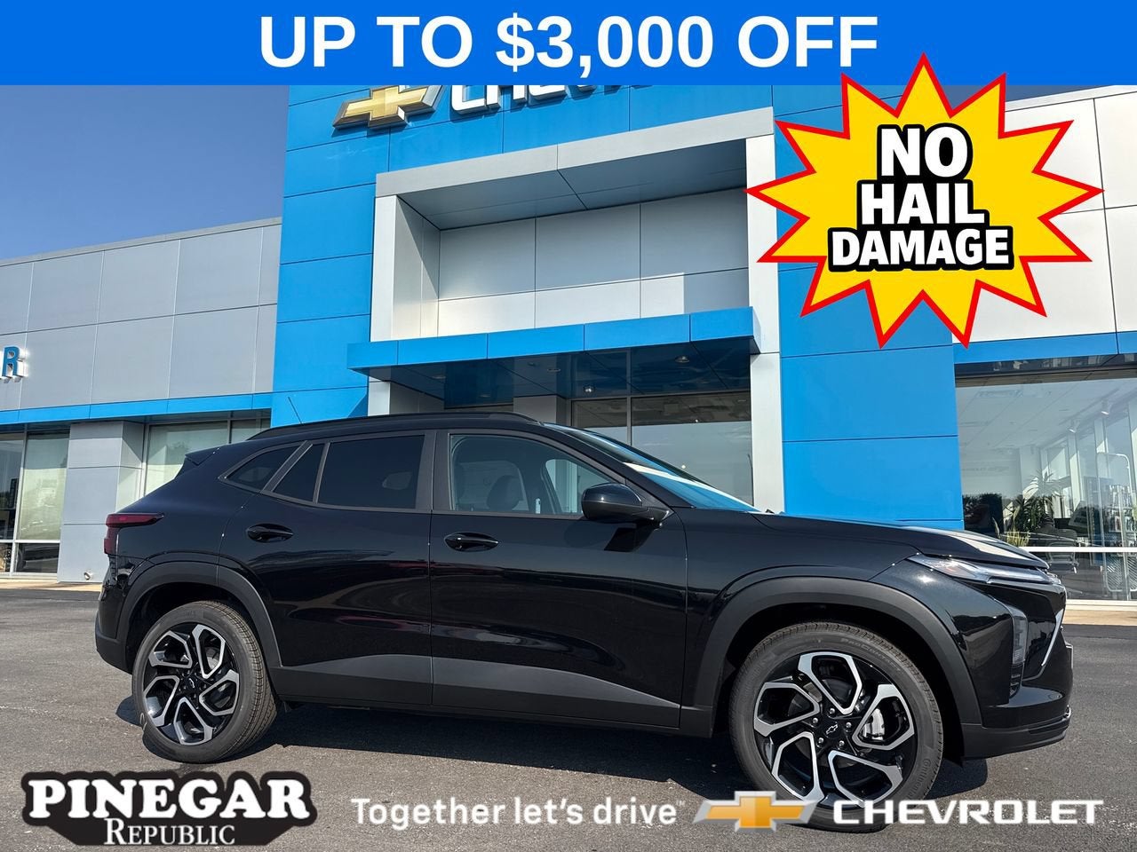 Mosaic Black Metallic 2026 Chevrolet Trax SUV / Crossover Front-Wheel Drive Automatic