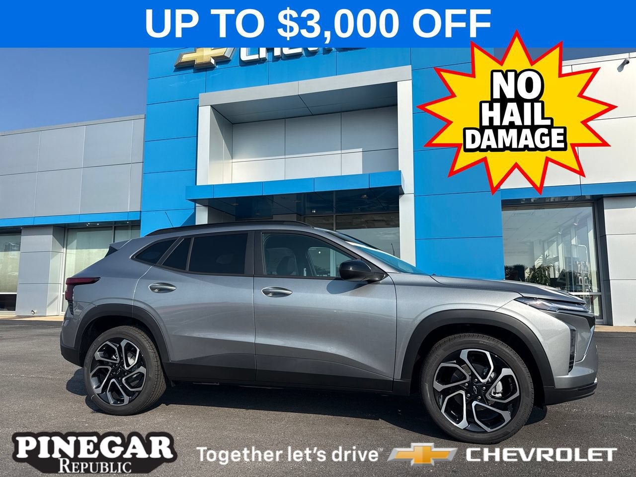 Sterling Gray Metallic 2026 Chevrolet Trax SUV / Crossover Front-Wheel Drive Automatic