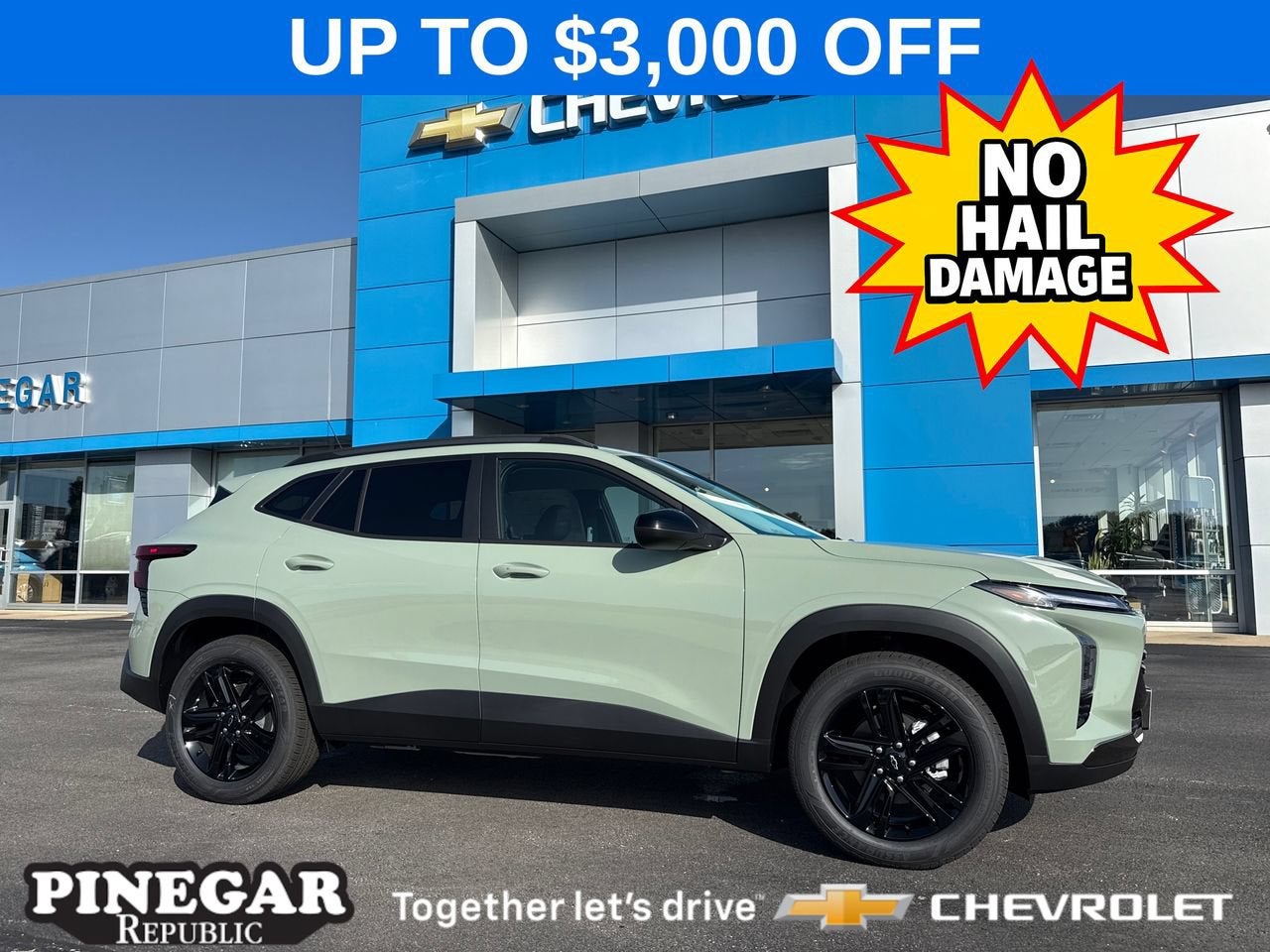 Cacti Green 2026 Chevrolet Trax SUV / Crossover Front-Wheel Drive Automatic