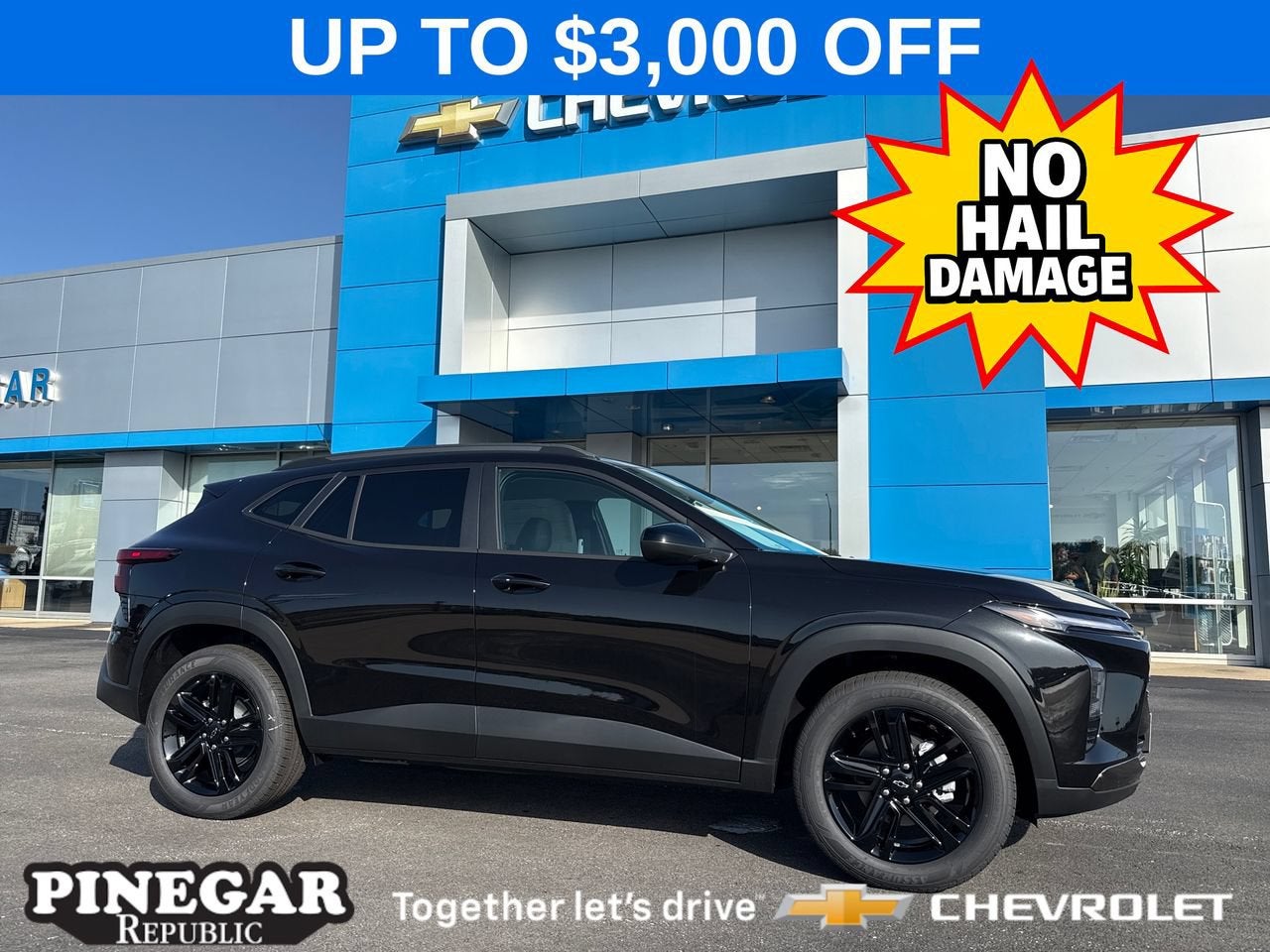 Mosaic Black Metallic 2026 Chevrolet Trax SUV / Crossover Front-Wheel Drive Automatic