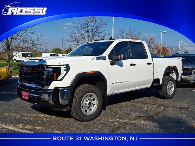 Summit White 2026 GMC Sierra 2500HD Pickup Truck Four-Wheel Drive Automatic