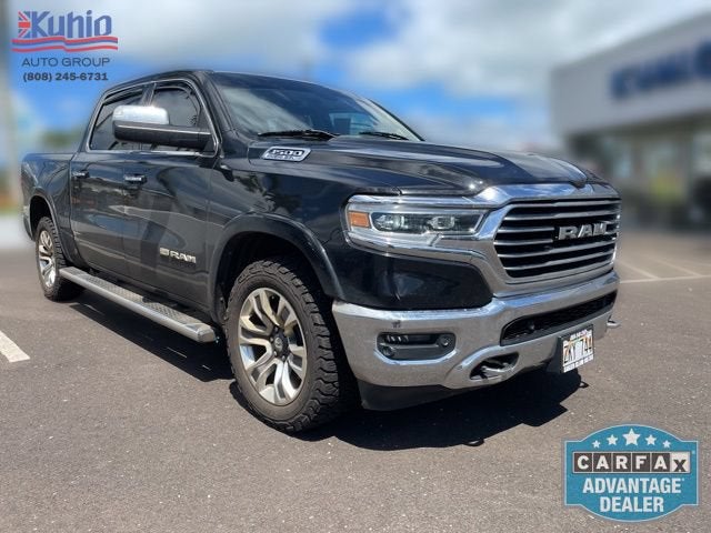 Black 2019 RAM 1500 Pickup Truck Four-Wheel Drive Automatic