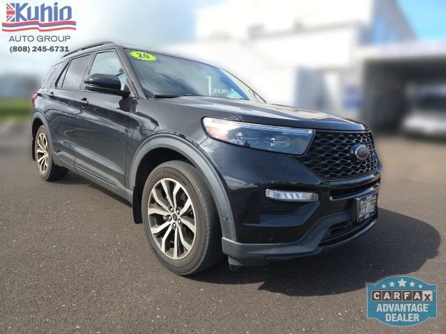 Black 2020 Ford Explorer SUV / Crossover All-Wheel Drive Automatic