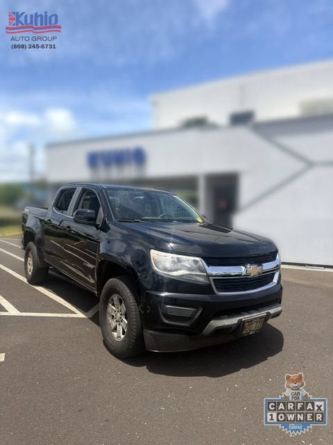 Black 2018 Chevrolet Colorado Pickup Truck Four-Wheel Drive Automatic