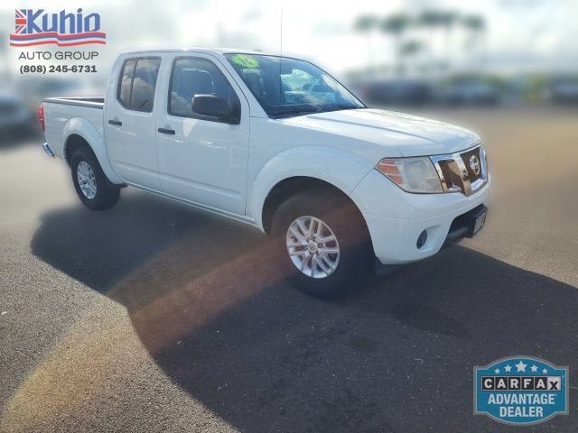White 2016 Nissan Frontier Pickup Truck Four-Wheel Drive 