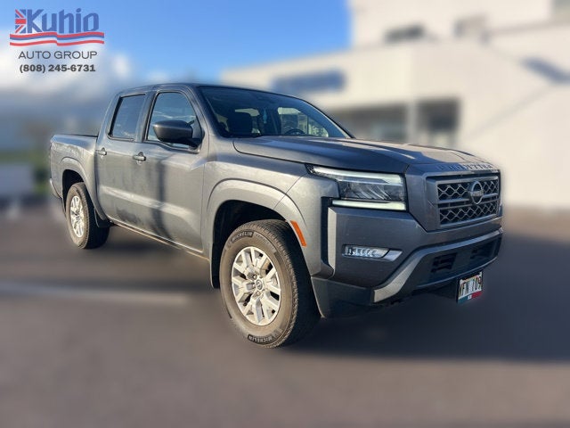 Gray 2023 Nissan Frontier Pickup Truck Four-Wheel Drive Automatic