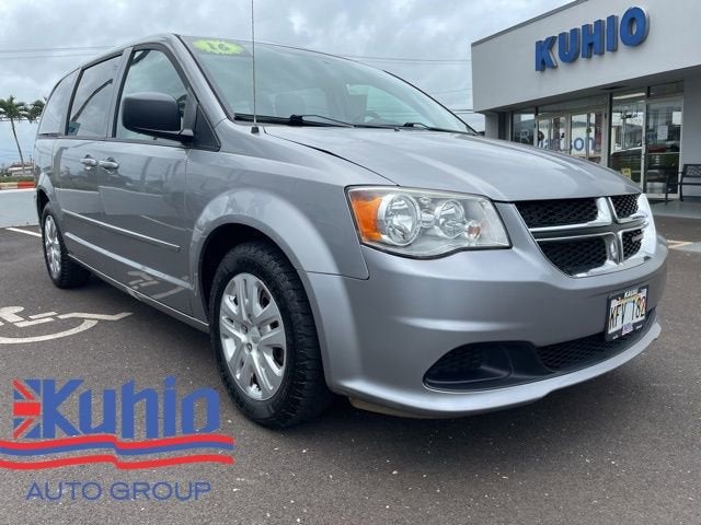Gray 2016 Dodge Grand Caravan SE FWD Minivan Front-Wheel Drive Automatic