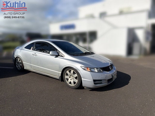 Silver 2011 Honda Civic Coupe Coupe Front-Wheel Drive Automatic