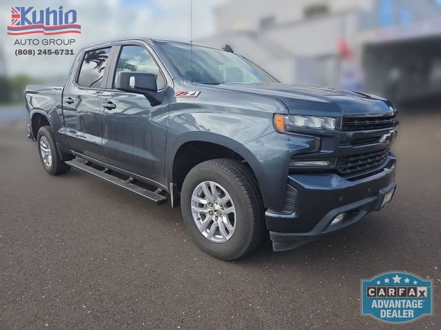 Shadow Gray Metallic 2019 Chevrolet Silverado 1500 Pickup Truck Four-Wheel Drive Automatic