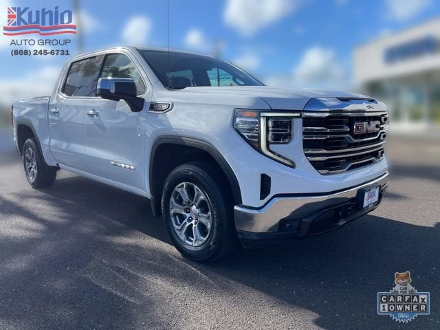Summit White 2024 GMC Sierra 1500 Pickup Truck Four-Wheel Drive Automatic
