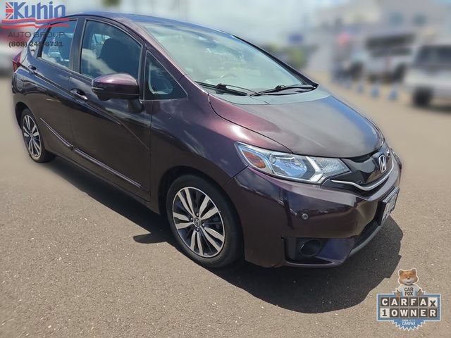 Purple 2015 Honda Fit Hatchback Front-Wheel Drive 