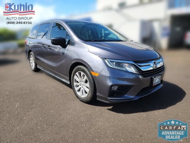 2019 Honda Odyssey Gris Minivan Tracción delantera Automática
